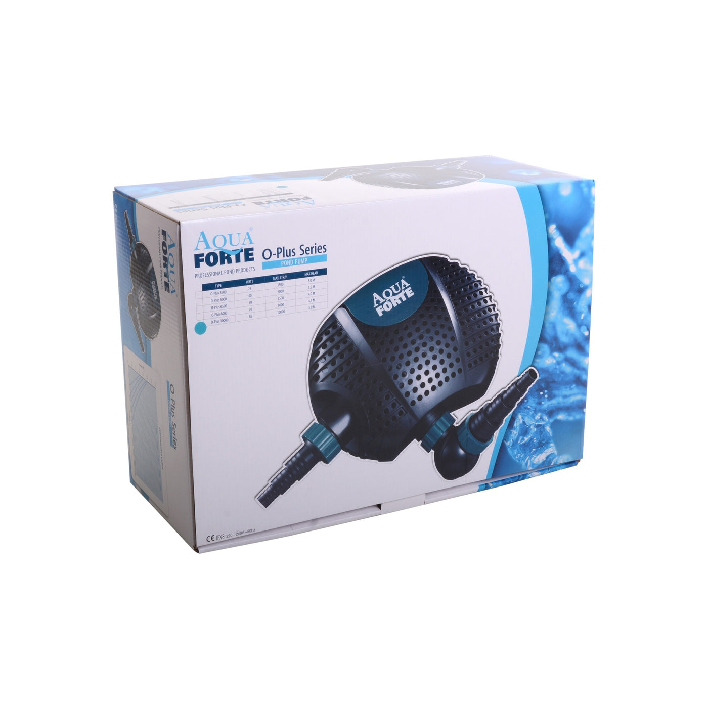 AquaForte O-Plus 10.000 vijverpomp - energiezuinige vuilwaterpomp - RD714 A 0066