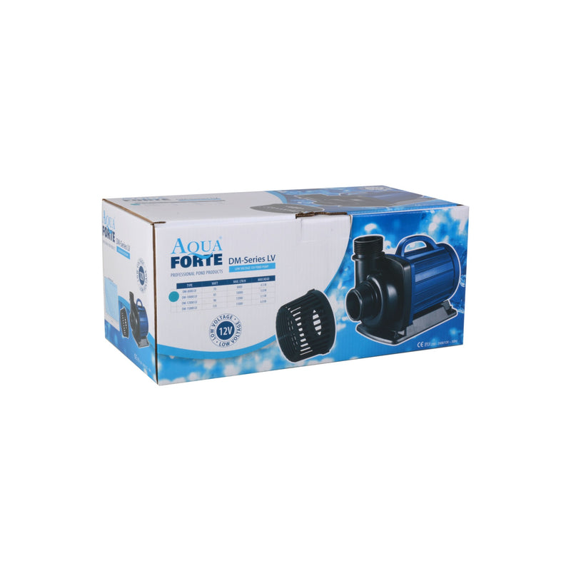 AquaForte DM 10.000LV vijverpomp 12V - laagspanning voor zwemvijvers - RD754 a 9d07, detailaanzicht AquaForte pompen