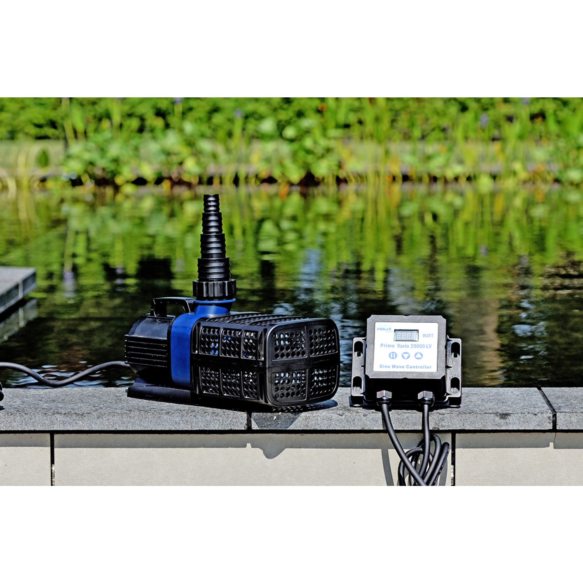 AquaForte DM Vario LV 20.000 vijverpomp 12V regelbaar - 18.600 l/h