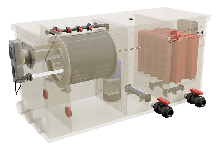 Red Label AquaKing INLINE Combi 20/25 LOW combifilter, productaanzicht 2