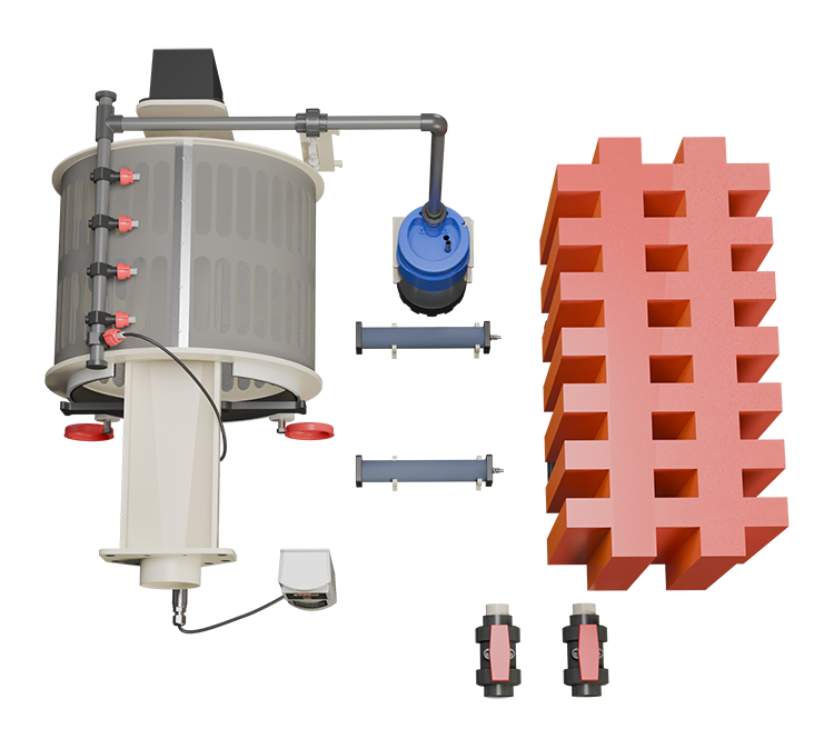 Red Label AquaKing SOUL Combi Smile combifilter, productaanzicht 3