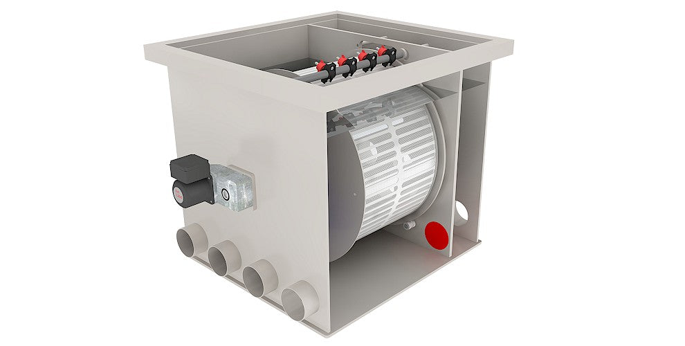 Red Label AquaKing BASIC Drum 50/55 trommelfilter, productaanzicht 3