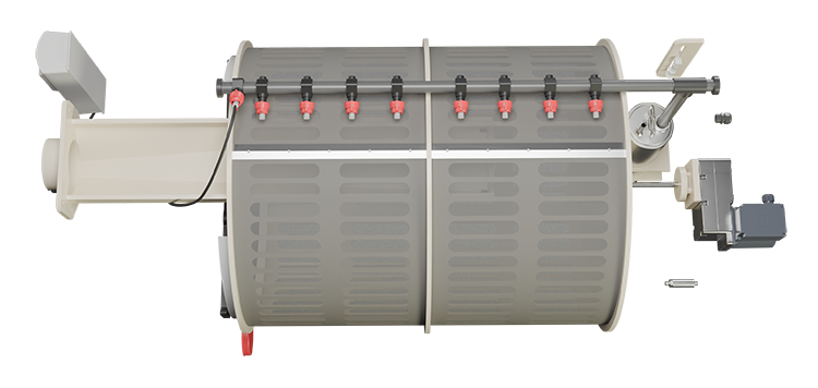 Red Label AquaKing PRO Drum 80/100 XL trommelfilter, productaanzicht 3, afbeelding 3 Trommelfilter