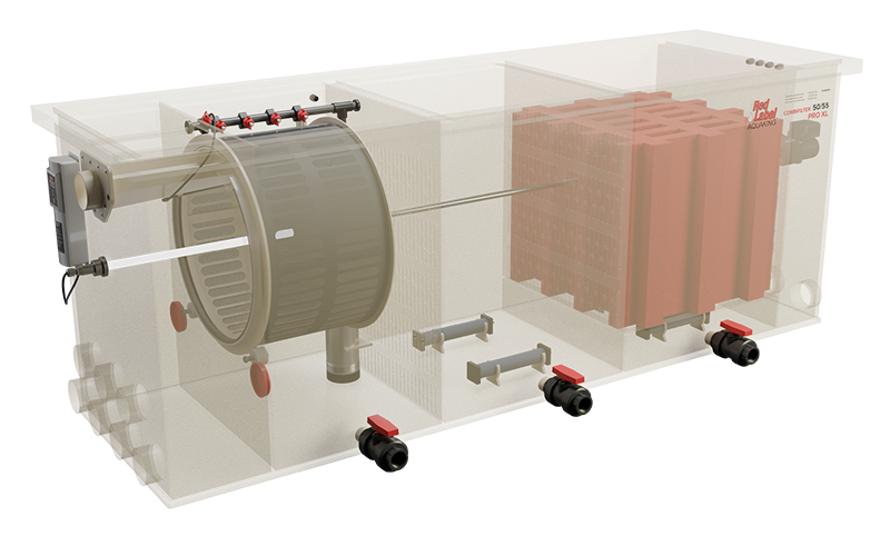 Red Label AquaKing PRO Combi 50/55 XL combifilter, productaanzicht 2, afbeelding 2 Combifilter