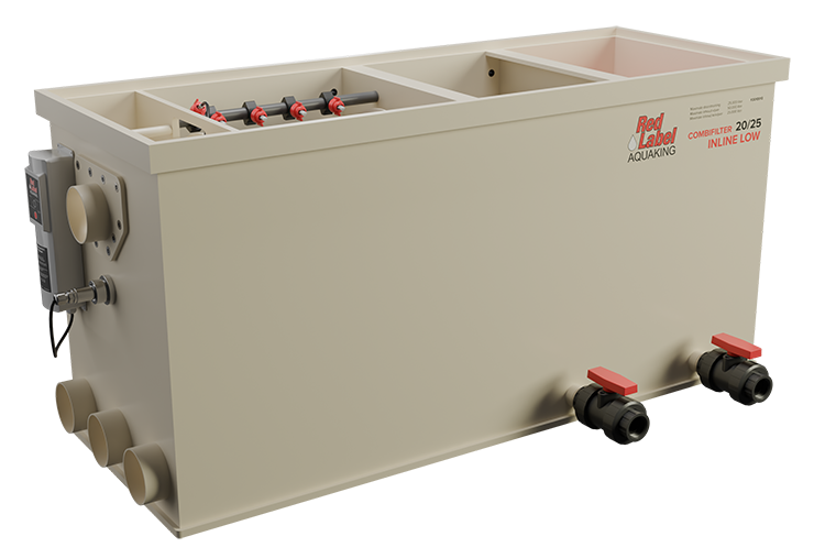 Red Label AquaKing INLINE Combi 20/25 LOW combifilter, productaanzicht