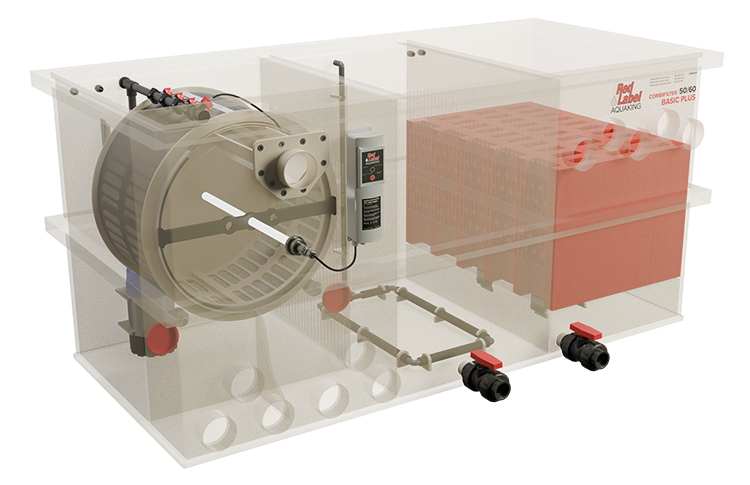 Red Label AquaKing BASIC Combi 50/60 Plus combifilter, productaanzicht 2, afbeelding 2 Combifilter