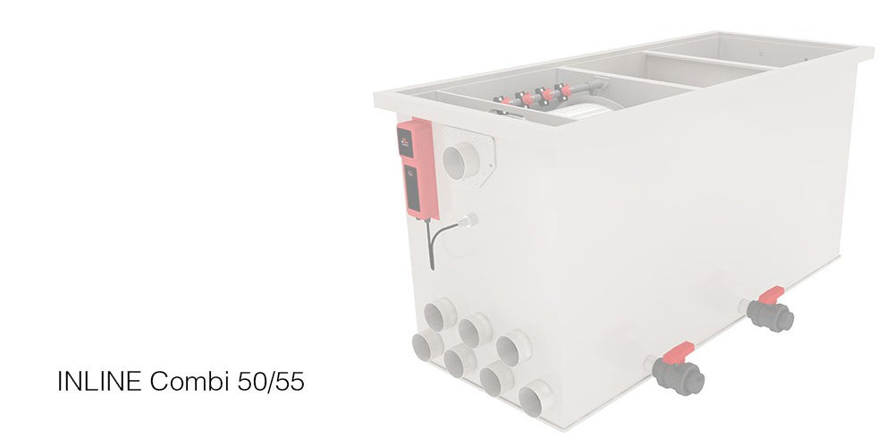 Red Label AquaKing INLINE Combi 50/55 combifilter, productaanzicht