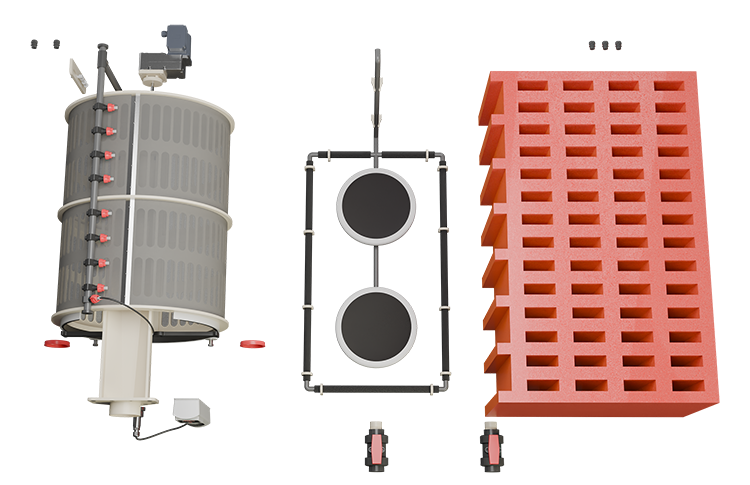 Red Label AquaKing BASIC Combi 80/100 XXL combifilter, productaanzicht 3