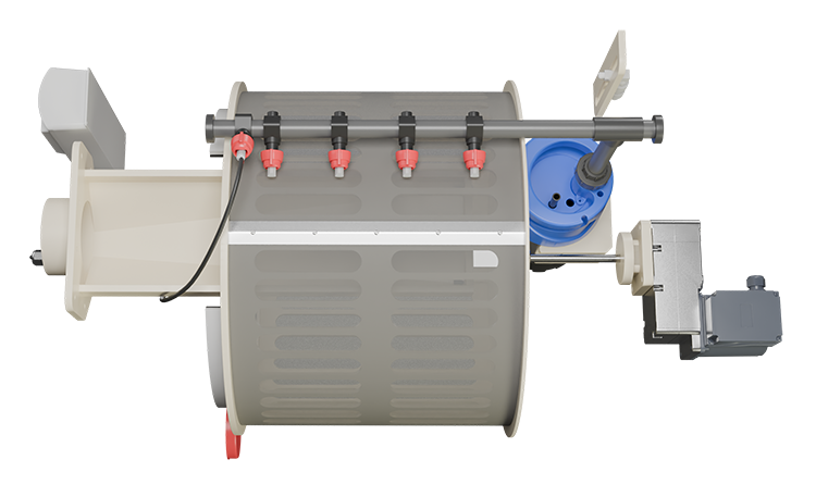 Red Label AquaKing BASIC Drum 30/35 trommelfilter, productaanzicht 3
