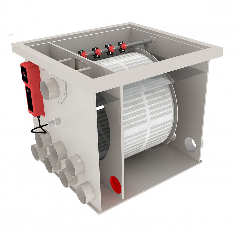 Red Label AquaKing BASIC Drum 50/55 trommelfilter, productaanzicht 2, afbeelding 2 Trommelfilter
