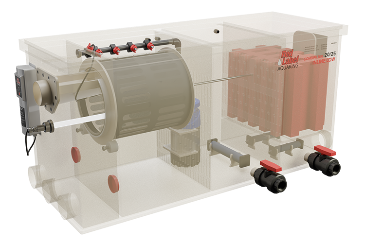 Red Label AquaKing INLINE Combi 20/25 LOW combifilter, productaanzicht 2