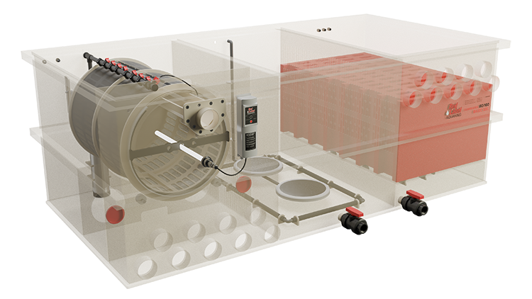 Red Label AquaKing BASIC Combi 80/100 XXL combifilter, productaanzicht 2