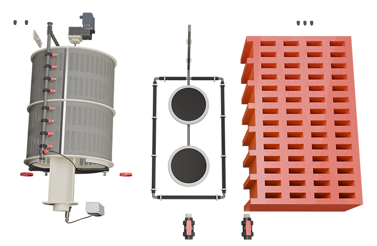Red Label AquaKing BASIC Combi 80/100 XXL combifilter, productaanzicht 3