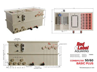 Red Label AquaKing BASIC Combi 50/60 Plus combifilter, technische tekening, miniatuur 4
