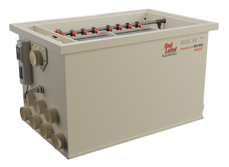 Red Label AquaKing BASIC Drum 80/100 trommelfilter, productaanzicht