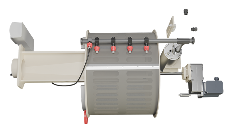 Red Label AquaKing PRO Drum 30/35 XL trommelfilter, productaanzicht 3, afbeelding 3 Trommelfilter
