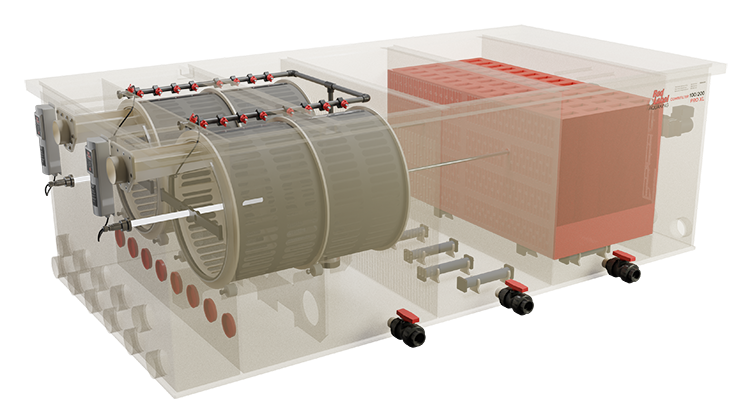 Red Label AquaKing PRO Combi 100/200 XL combifilter, productaanzicht 2, afbeelding 2 Combifilter