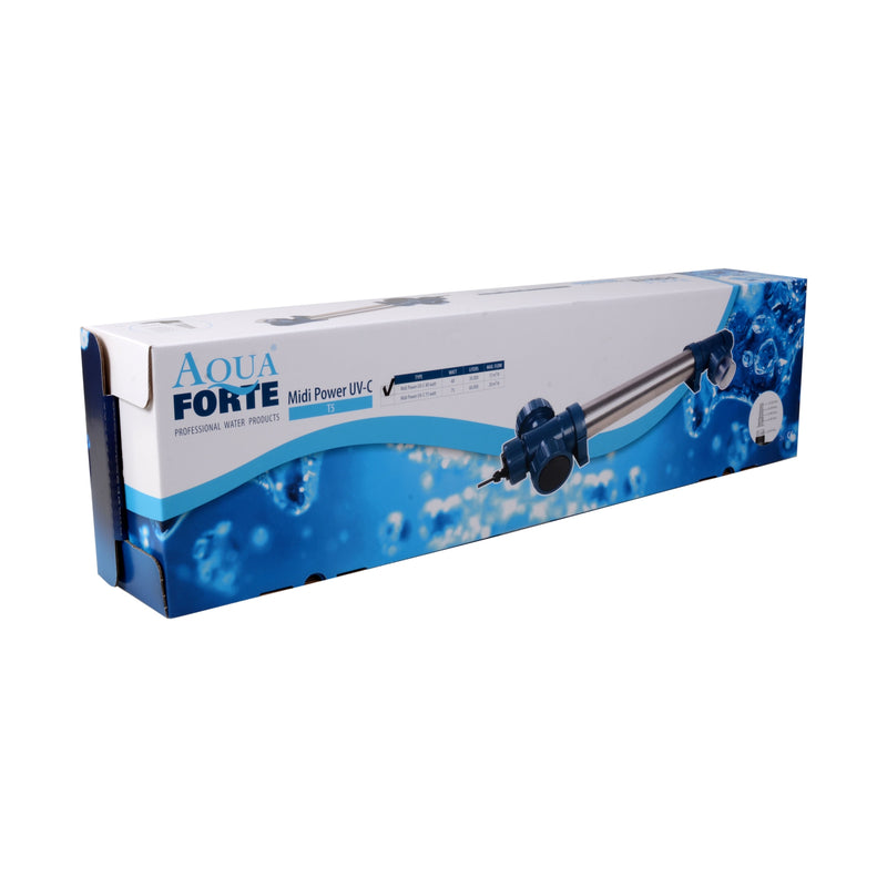AquaForte Midi Power UV-C 75 Watt vijver UV-C unit RVS - SB386 a 981c, detailaanzicht AquaForte UV-C