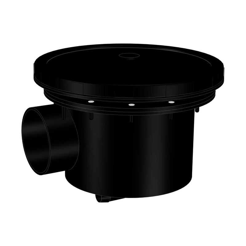 Aquaforte Bodemdrain 110mm met Beluchting - Zwaar Model, BODEMAFVOEREN bij Vijvercentrum