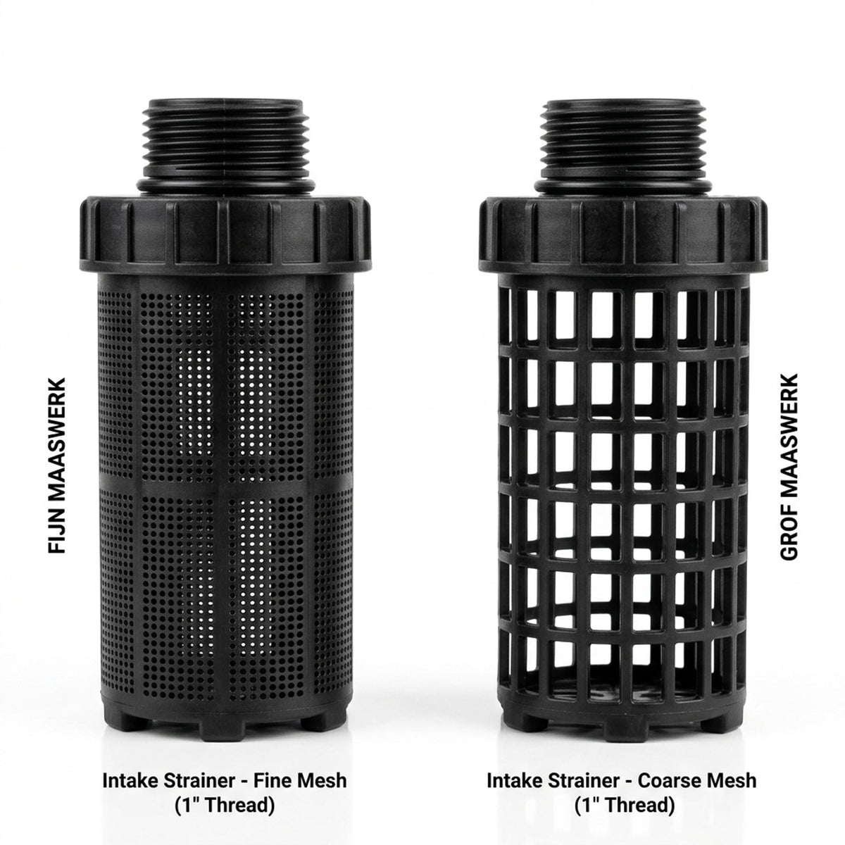 AUGA Zuigkorf Grof 1 inch - Voorfilter voor Vijver- en Fonteinpompen - afbeelding 2, afbeelding 4 van 4