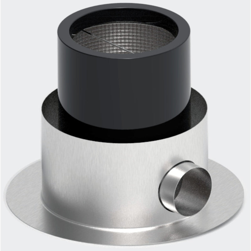 AquaForte RVS Bioskimmer voor Vijver - Ø110mm Aansluiting - SK365 B bafe, afbeelding 3 Skimmers