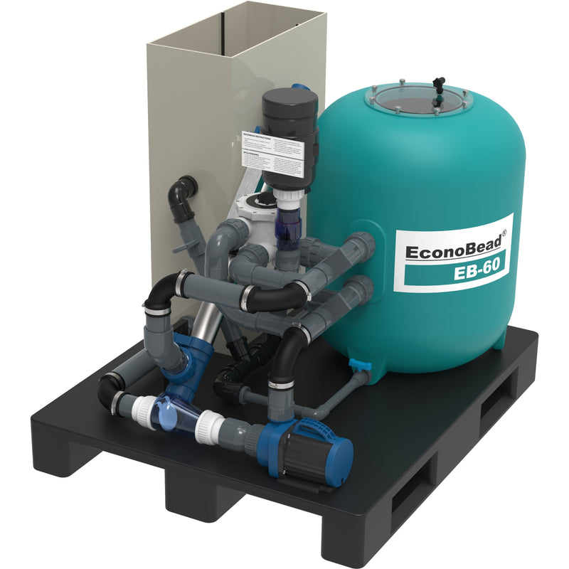 AquaForte EB60 Beadfilter Compleet Plug & Play Filtersysteem, PLUG & PLAY FILTERSYSTEMEN bij Vijvercentrum