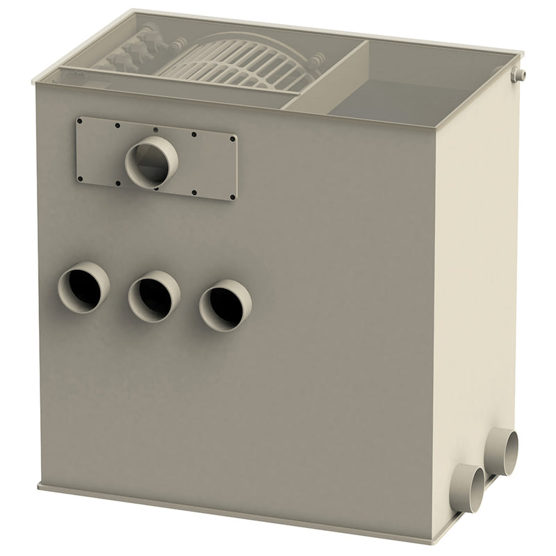 AquaForte Prime Combi-Drum Filter - Trommelfilter met Biokamer, TROMMELFILTERS bij Vijvercentrum