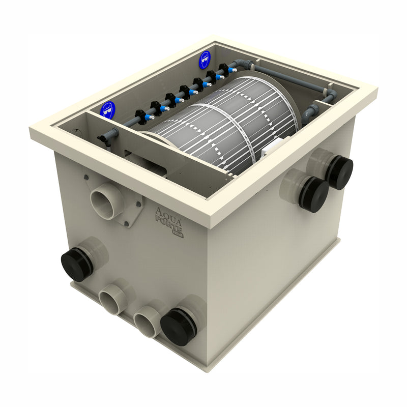 AquaForte Prime Drumfilter PP40-P - Trommelfilter 40m³/uur, TROMMELFILTERS bij Vijvercentrum