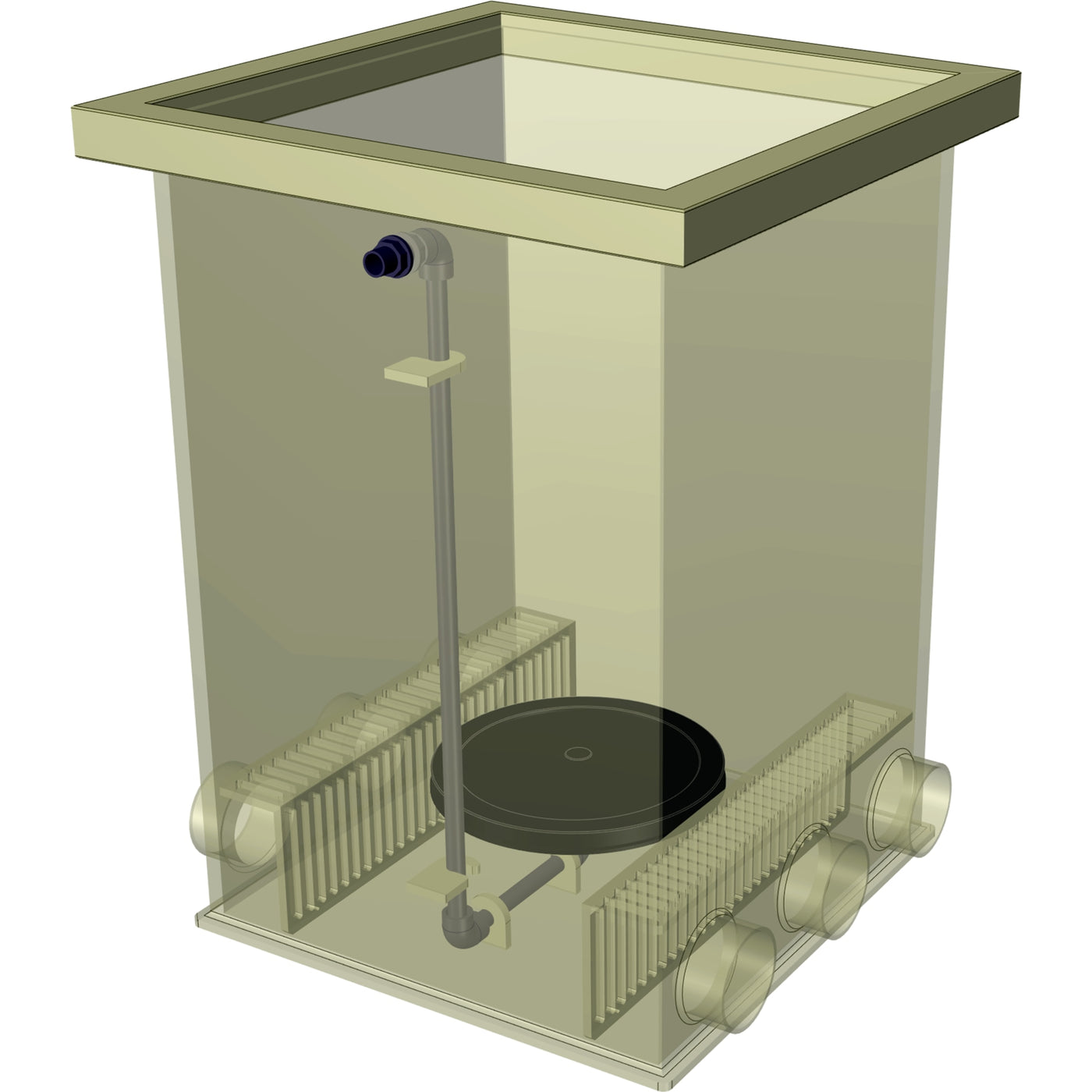 AquaForte Prime Biokamer BK60 - Trommelfilter met biokamer