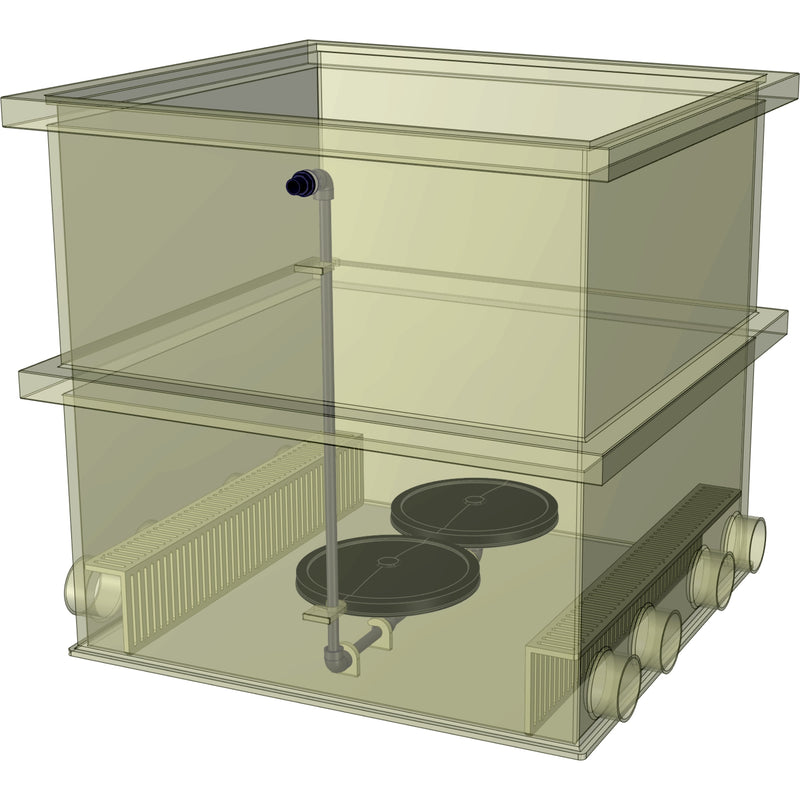 AquaForte Prime Biokamer BK90 - biologisch nafilter voor trommelfilter, TROMMELFILTERS bij Vijvercentrum