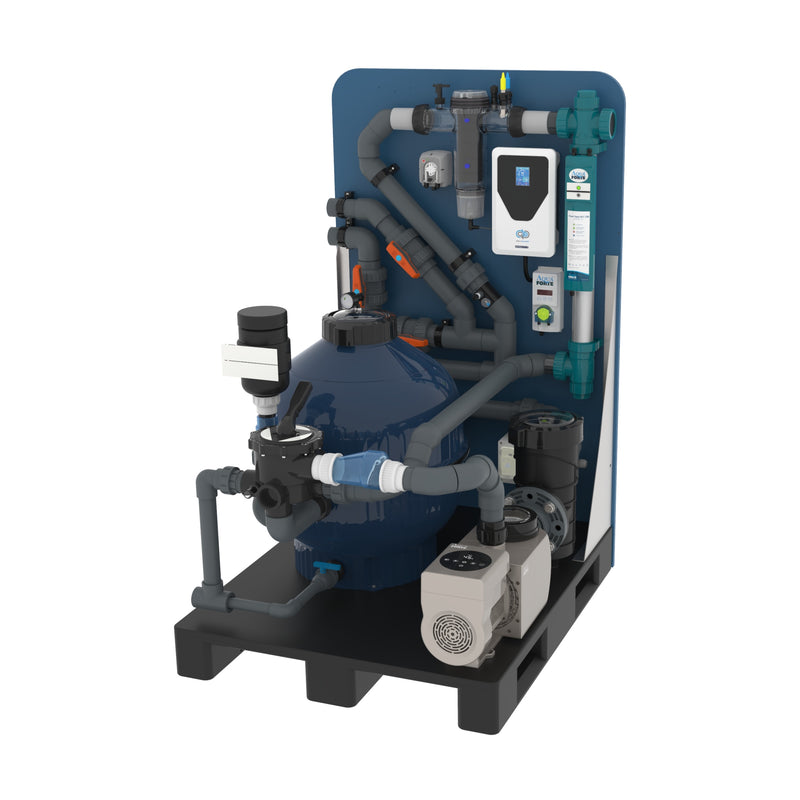 AquaForte Biopool Filterpallet Type 5 Elite Connect LS voor biopools tot 80m³, PLUG & PLAY FILTERSYSTEMEN bij Vijvercentrum