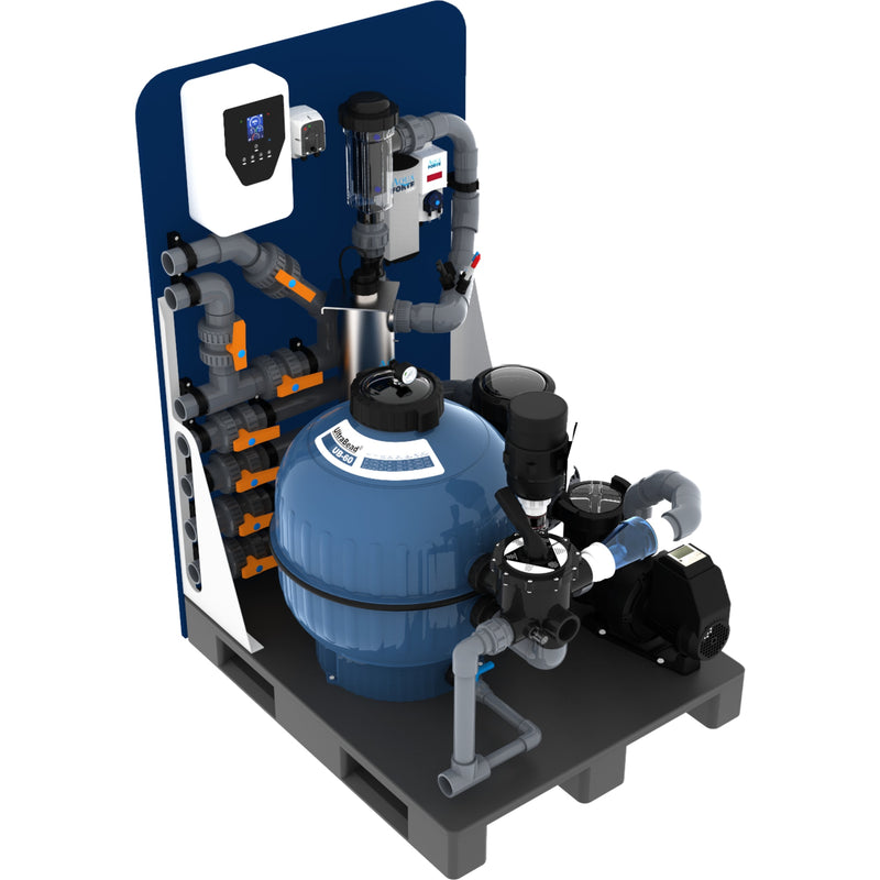 AquaForte Complete Plug & Swim Filter Pallet Biopool Type 5 voor 80 m³, PLUG & PLAY FILTERSYSTEMEN bij Vijvercentrum