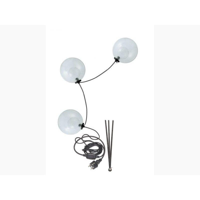 Complete Velda Floating Glass Lights set met kabels voeding en afstandhouder, afbeelding 3 Vijververlichting