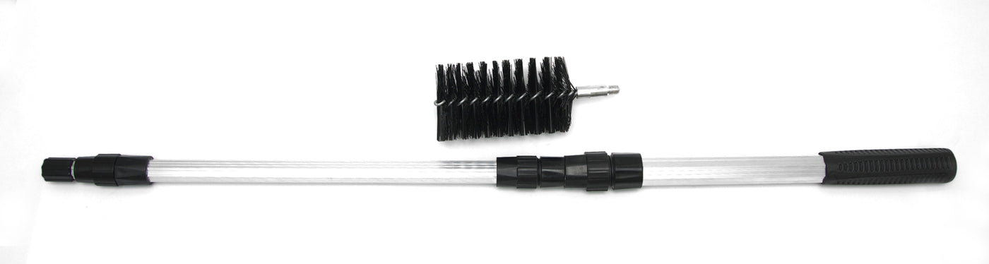 Velda Algae Brush met losse borstelkop en telescopische steel
