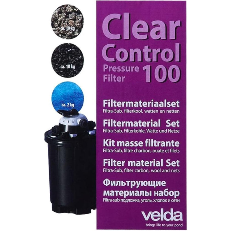 Velda Filtermateriaal Set CC 100 - productfoto, Filtermedium bij Vijvercentrum