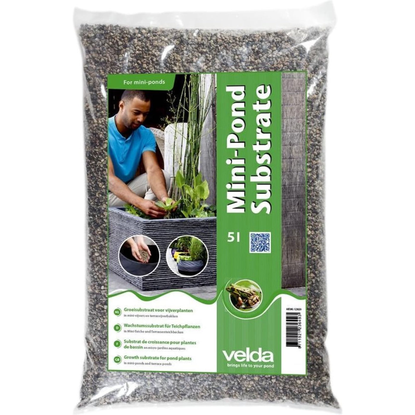 Velda Mini-Pond Substrate 5l 4kg - productfoto
