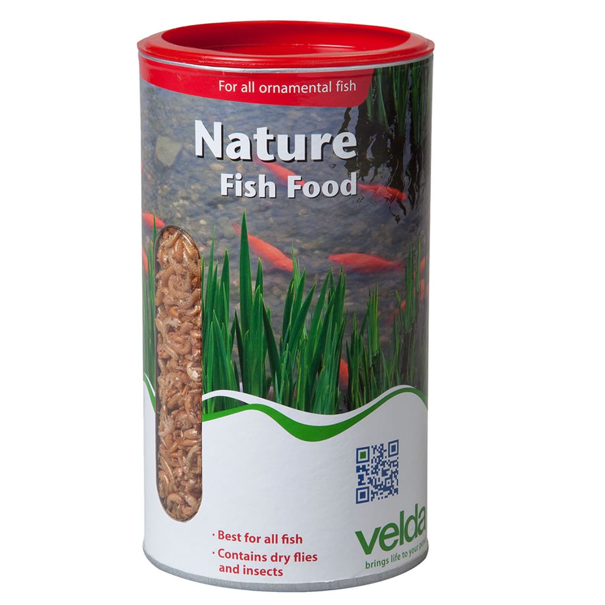 Velda Nature Fish Food 130 g in 1.250 ml verpakking