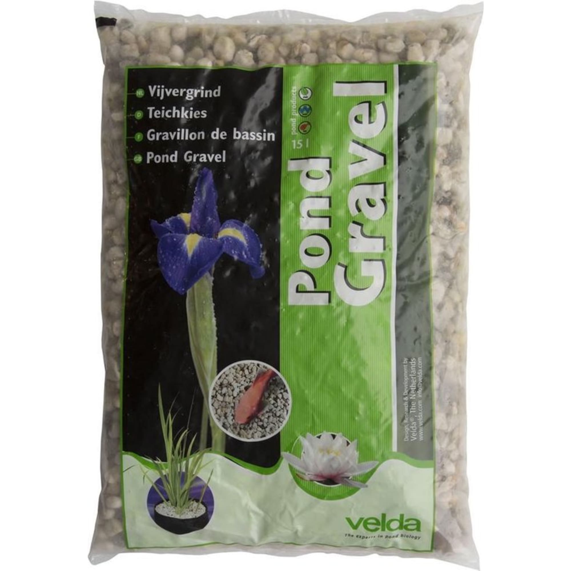 Velda Pond Gravel 8/12mm 8l 8kg - productfoto