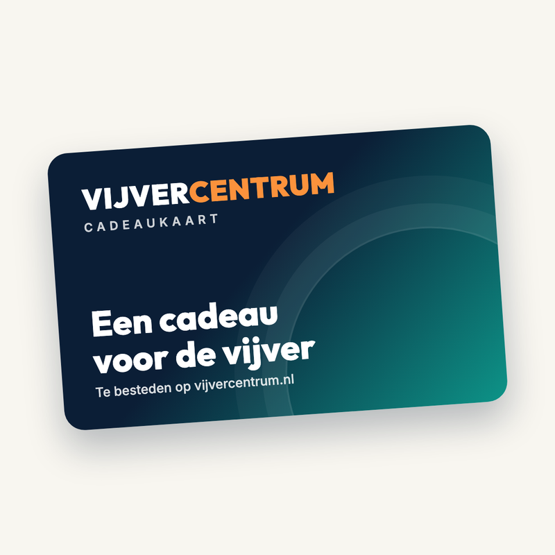Cadeaukaart van Vijvercentrum, Cadeaukaart bij Vijvercentrum